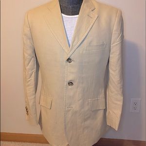 Banana Republic Cream Linen Blazer 38S